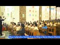 Baadhi Ya Kwaya Jimbo Katoliki Bukoba Wakiinjilisha Kwa Kuimba Katika Tamasha La TUMUIMBIE BWANA
