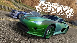 Lexus LFA V/s BMW M3 GTR GT (E46) | Blacklist_1 Race_5 | NFS Most Wanted _ ReduxV3