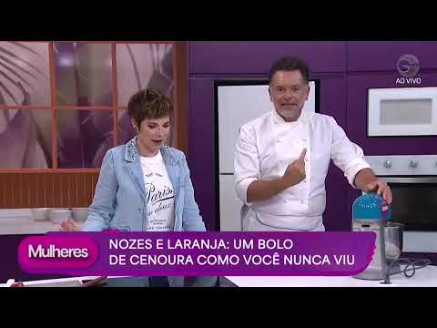 Bolo de cenoura americano fofinho - Mulheres (14/09/2026)