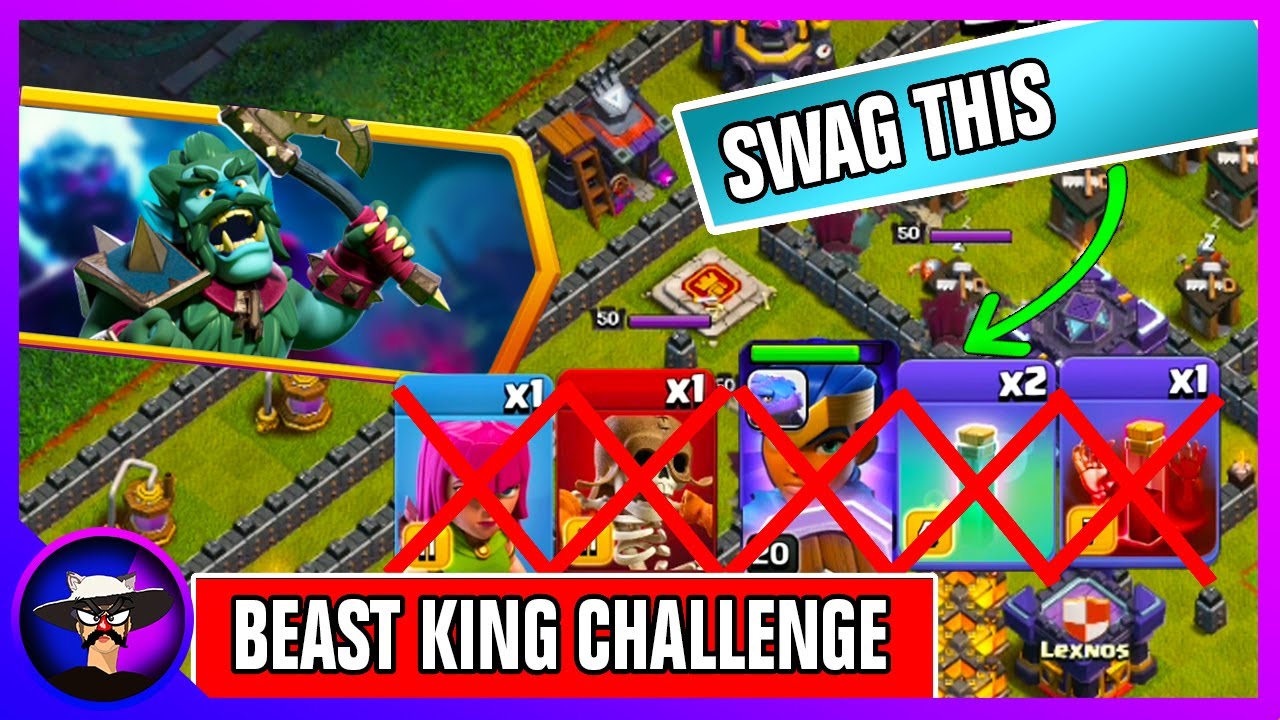 Clash of Clans: How to beat the Beast King Challenge