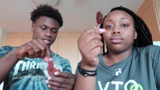 Eating the hottest pepper carolina reaper, and went terribly goes
wrong. don't forget to like subscribe, love ya'll. social networks:
▶️instagram: ht...