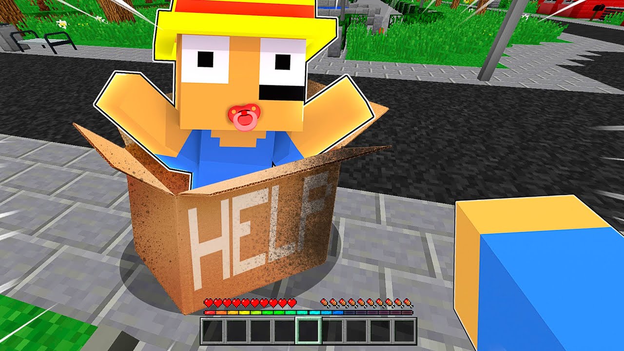 ENCONTRAMOS A BABY PANCRI EN MINECRAFT 😱