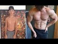 My 4 Year NATURAL Fitness Transformation 15 - 19 (SKINNY TO BIG)