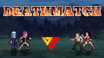 Natsu (all form) & Rimuru V1 (all form) VS Gray & Wonder Woman in Jump Force Mugen