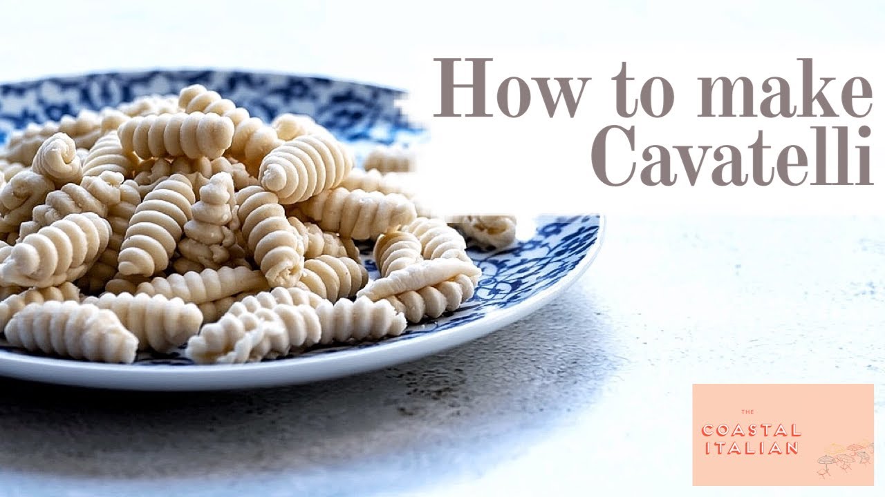 How to make Homemade Cavatelli with the Demetra Cavatelli Pasta Maker 