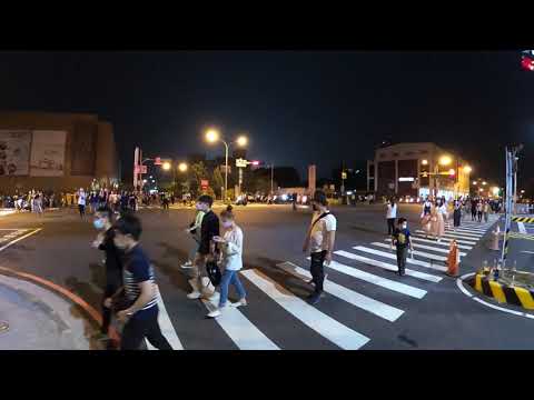 2021/03/28 臺南 縮時攝影 五月天 散場 鮭魚 返鄉 專車 接駁車