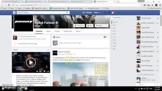 Facebook Page Likes analyse web app screenshot 4