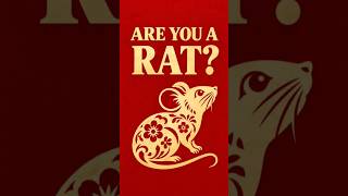 Are You a Rat 🐀 | Chinese Zodiac #Shorts