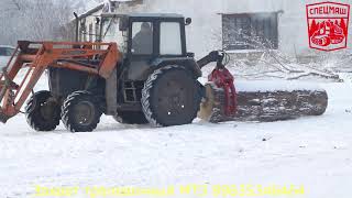 Бревнозахват ЗТН-1500 усиленный, работа в -38