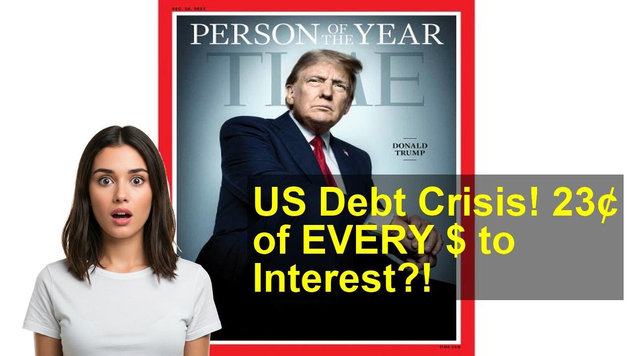 US Debt Crisis! 23¢ of EVERY $ to Interest?!