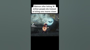 Yeah as a Batman fan, this is too accurate