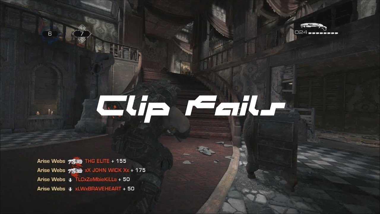 DvL Spider - Clip Fails (GoW UE)
