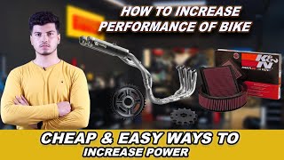 How to increase Horsepower of Bike without ecu remap | Affordable and easy ways