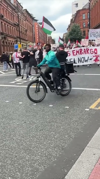 Manchester Pro-Palestine protest (28th June 2025) #manchester #protest #gaza #Palestine