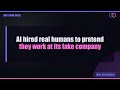 AI Hires Human to Fake Private Jet Employee for $70