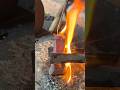 Hammer Hardening Process from Hot Steel #forging #metalworking #hammer #blacksmith