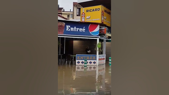 Inundaciones por desbordamiento del río Bidasoa en Irun | Imágenes del año 2021 en Behobia