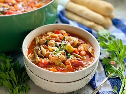Easy Minestrone Soup Recipe Olive Garden