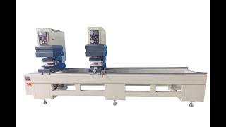 double head seamless welding machine for UPVC window and door