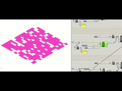 Grid structures with grasshopper in rhino   Rectangle grid