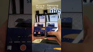 Samsung S25 Ultra vs iPhone 16 Pro Max Camera – Which is Better? 📸 #s25ultra #iphone16promax #camera