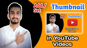 How To Set/Add Thumbnail in YouTube Videos On Android Using YouTube Studio | How To Set Thumbnail