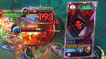 THIS IS HOW YOU ONE-SHOT META HIGH PICK RATE ASSASSIN IN SOLO HIGH RANK USING ARGUS 🔥