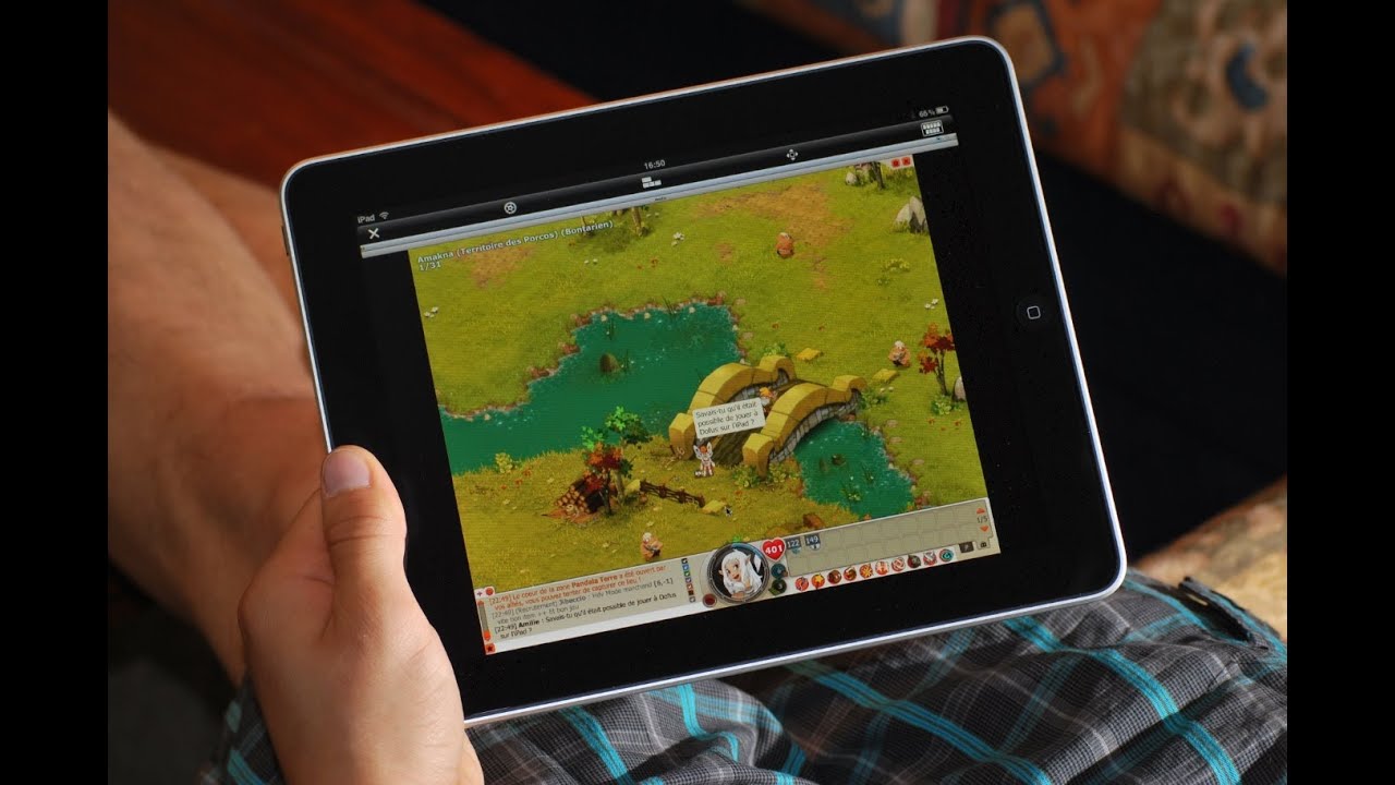 comment jouer a dofus sur tablette