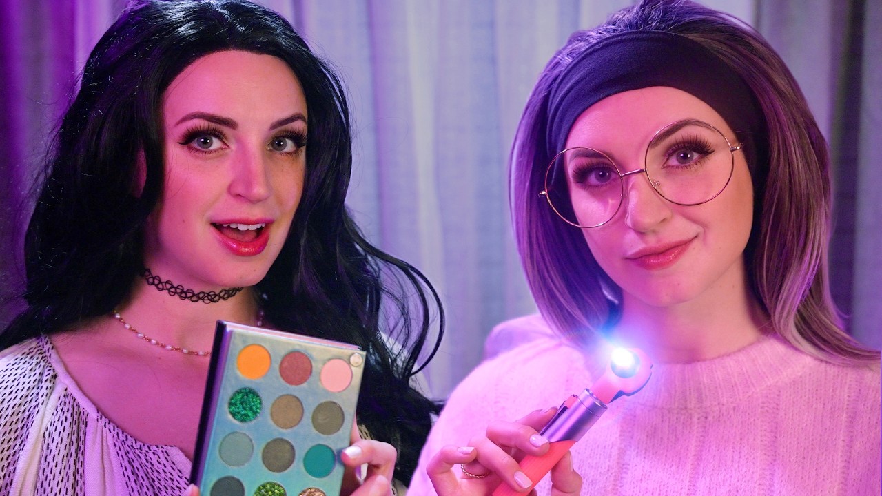 ASMR | Personal Aura Analysis & Stress Removal by Sybil & Luna
