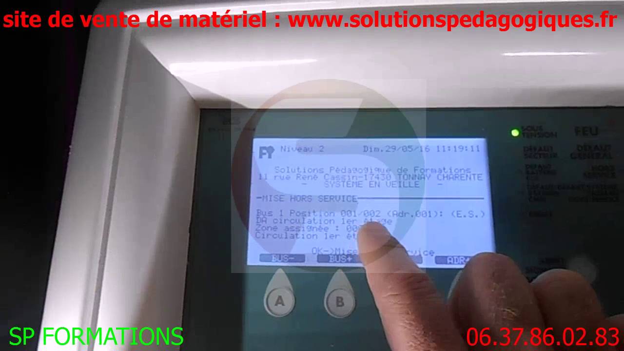 Mise hors service d'un point