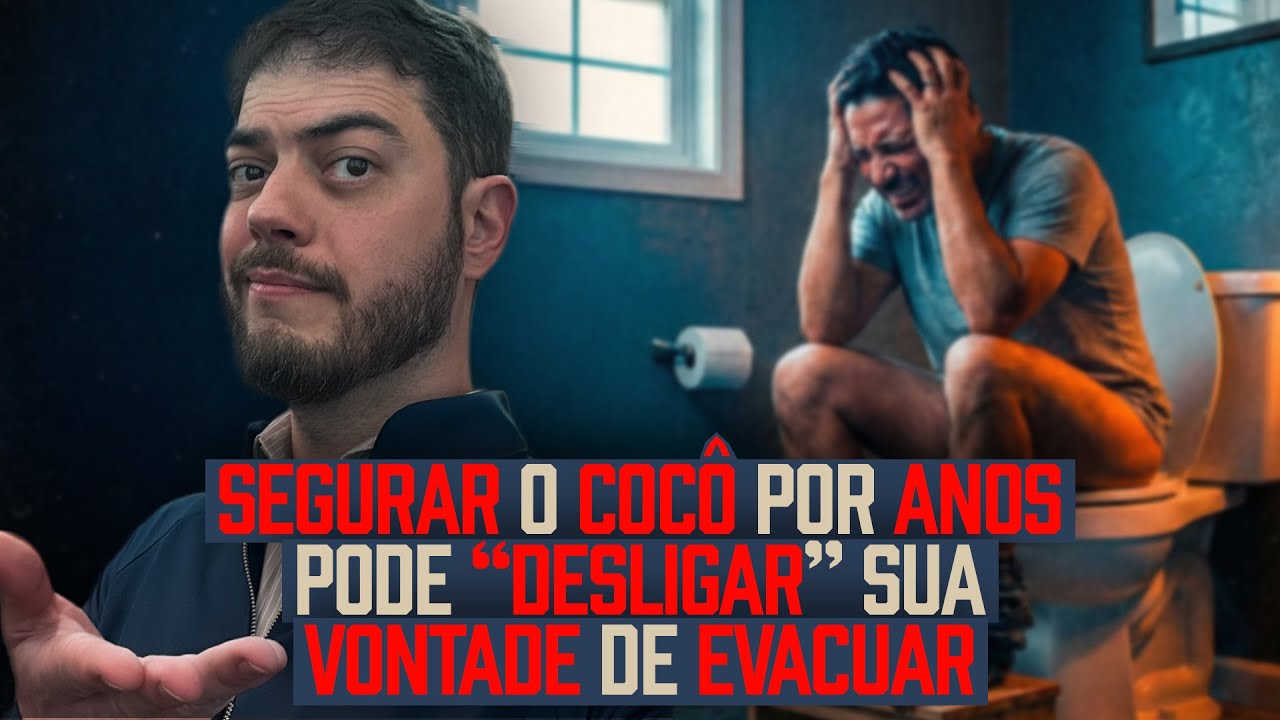 O que acontece se você segurar o cocô por anos? O reto perde a ...