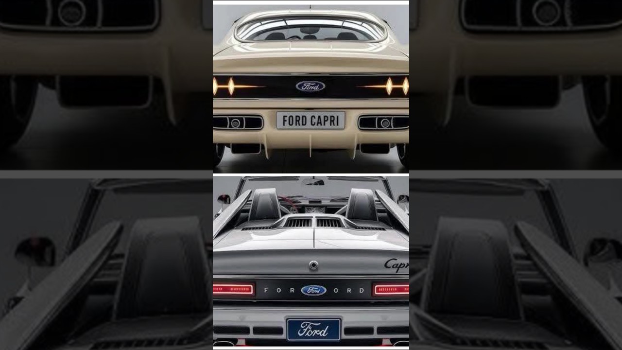 The Ford Capri 2025 