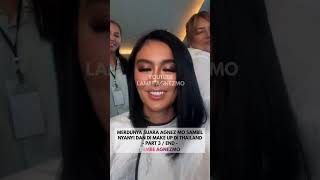 [Part 3] Merdunya Suara Agnez Mo Nyanyi Sambil di Make Up di Thailand