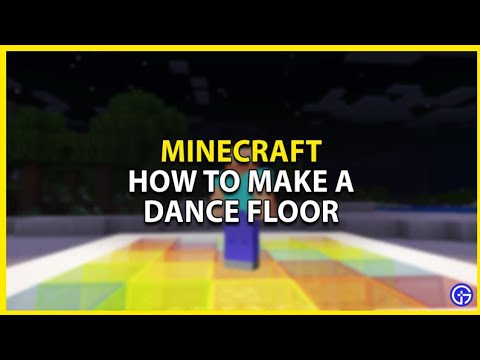 How to make a dance floor with only 2 commands #minecraft #dancefloor