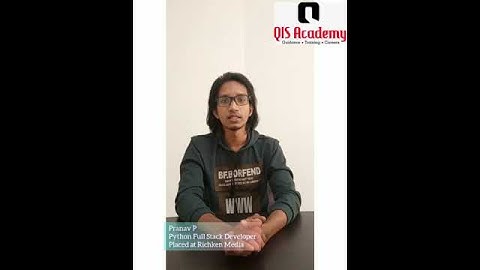 Python Full Stack development training and placement Trivandrum