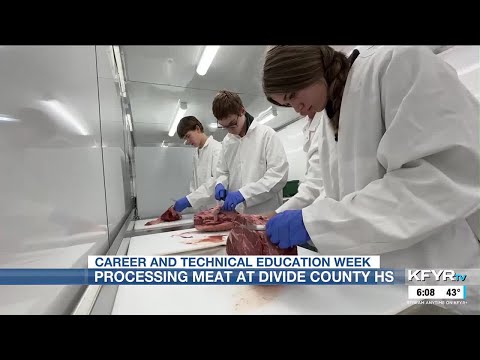 CTE in schools: Divide County High School students dive into meat processing