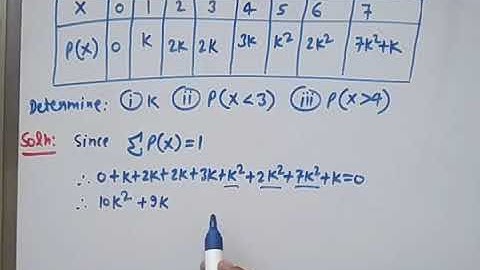 Chapter 7 Probability Distribution: Exercise 7.1 Q. 7 to 10