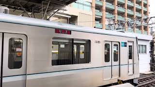 東京メトロ日比谷線13000系13105F「80K  回送」東急東横線・目黒線武蔵小杉駅発車‼️