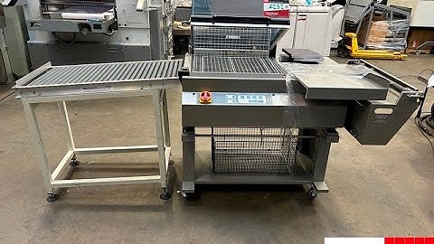 Heat Shrink wrapping machine   Kempner EKH 455   for sale   Gab Supplies Ltd   2015