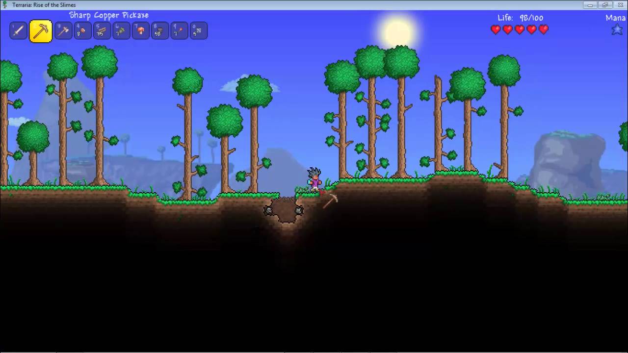 Terraria (Part 1) SQUIRRELS! YouTube