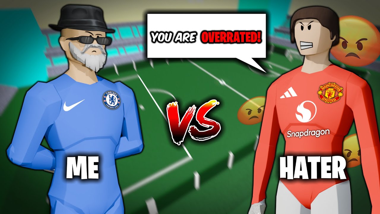 Я сразился 1 на 1 с ХЭТЕРОМ в реалистичном уличном футболе... (Roblox)