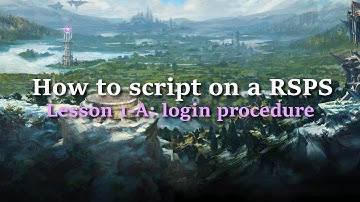 How to script on a rsps: lesson 1-a: How to set up a simple log in procedure|intro to  sendkeys