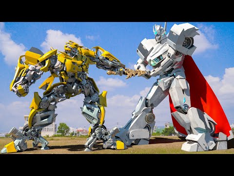 Transformatörler: Canavarların Yükselişi | Bumblebee'nin Büyük Savaşı Vs Robot Gümüş Bölüm 1