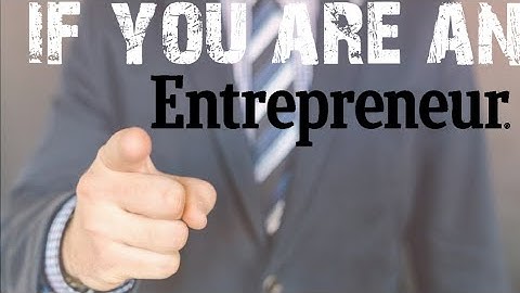 If you are an Entrepreneur then this is for you By VP Arun George