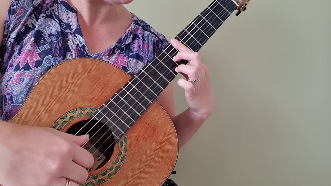 Spanish Romance & Estudio (AMEB Classical Guitar Grade 5 List A No 6)