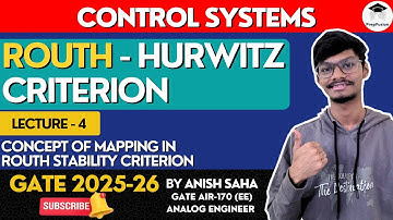 Mapping in Routh Hurwitz Criterion || Control Systems || GATE 2025 || PrepFusion || @AnishSaha_