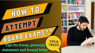 Guideline for AKUEB English Paper | Tips for attempting Essay, letter and personal statement