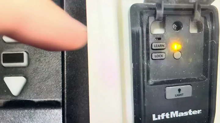 Reset Forgot Pincode on LiftMaster Garage Door Opener