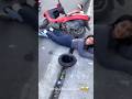 phat ass latina laying on concrete