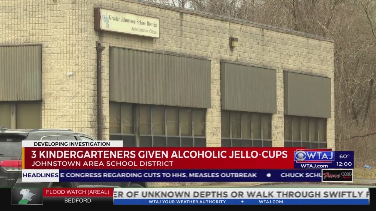Johnstown kindergarten student gave gelatin shots to other children